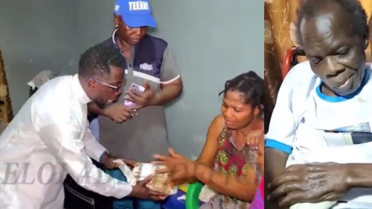 PASTOR DELE GENESIS GIVES BABA BROBRO FAMILY 400000 NAIRA AS HE CALLS ON OTHER CELESTIAL PASTOR TO