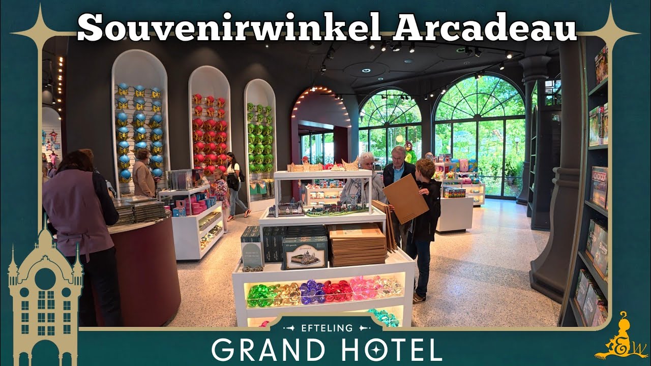[#Efteling 4K] Souvenirwinkel Arcadeau - Grand Hotel