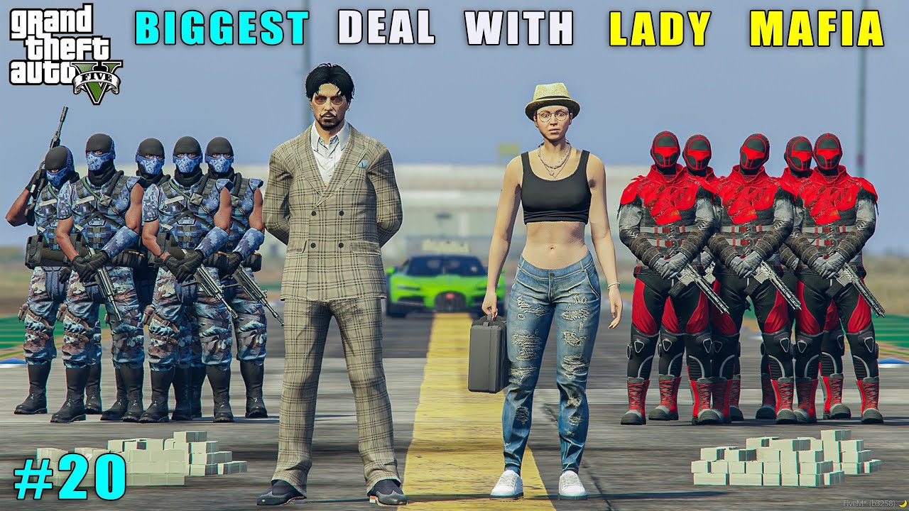 Epic Meeting With Liberty Lady Mafia🔥| Gta V Gameplay