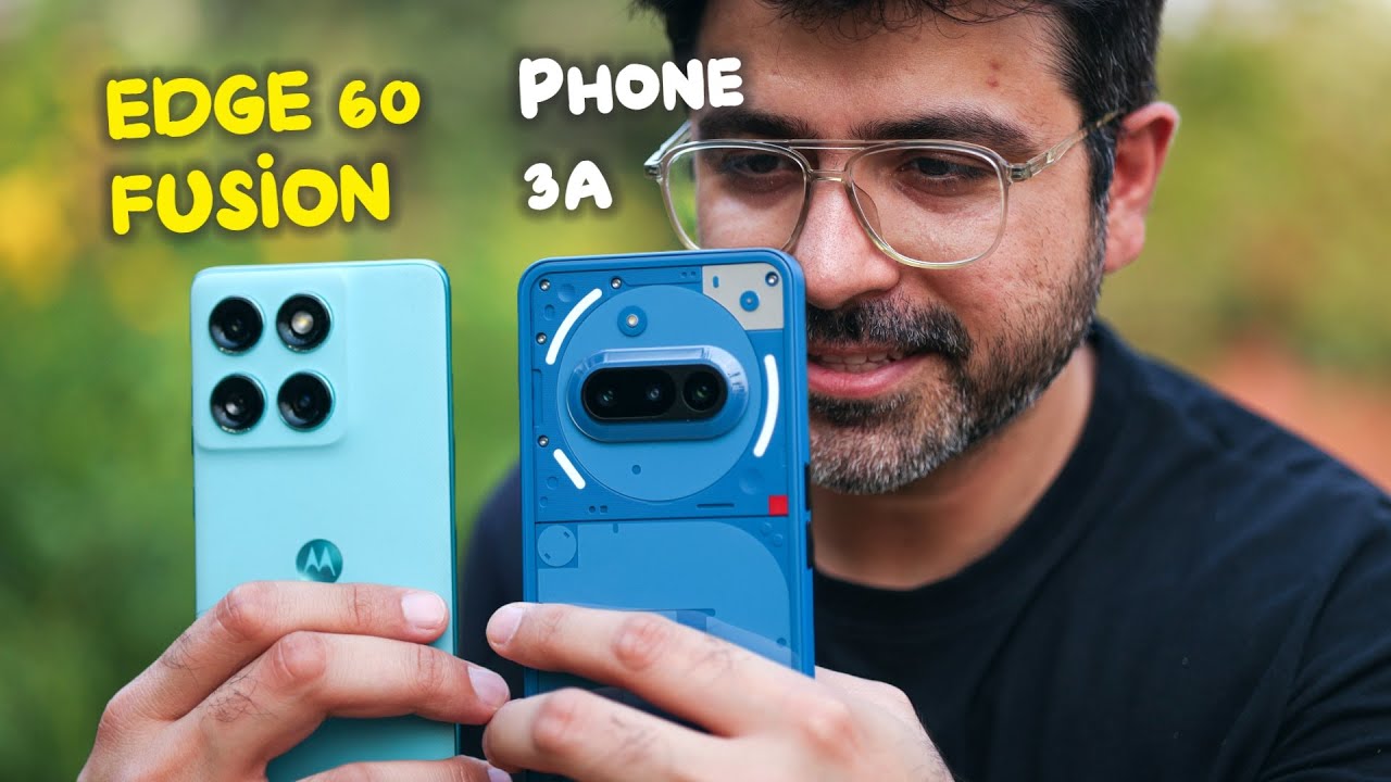 Moto Edge 60 Fusion vs Nothing Phone 3a CAMERA COMPARISON