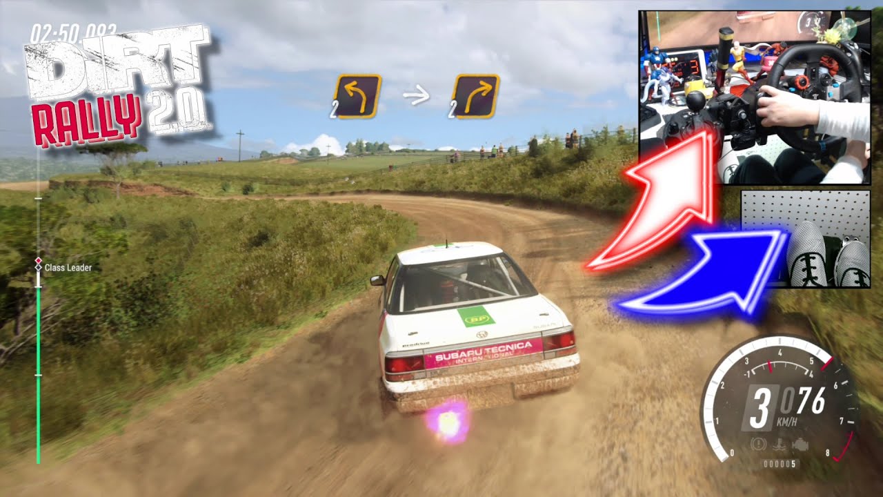 Subaru Legacy RS WRC New Zealand / Logitech G29 DiRT Rally 2.0 DLC