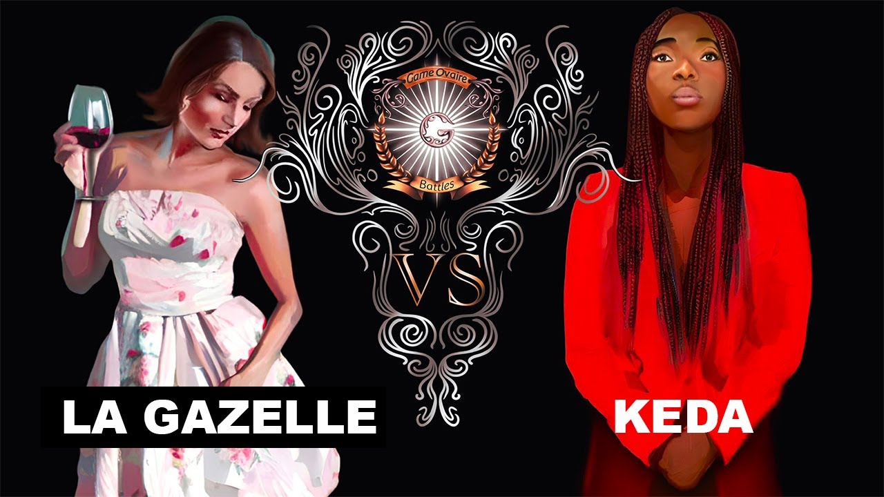Game Ovaire Battles - La Gazelle (Face Cam VS Keda)
