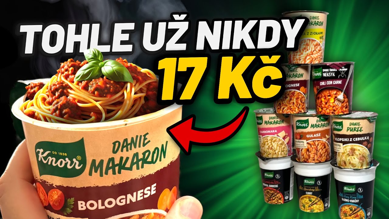 17 Kč za &Scaron;PAGETY v KEL&Iacute;MKU!? Ochutn&aacute;vka LEVN&Yacute;CH j&iacute;del