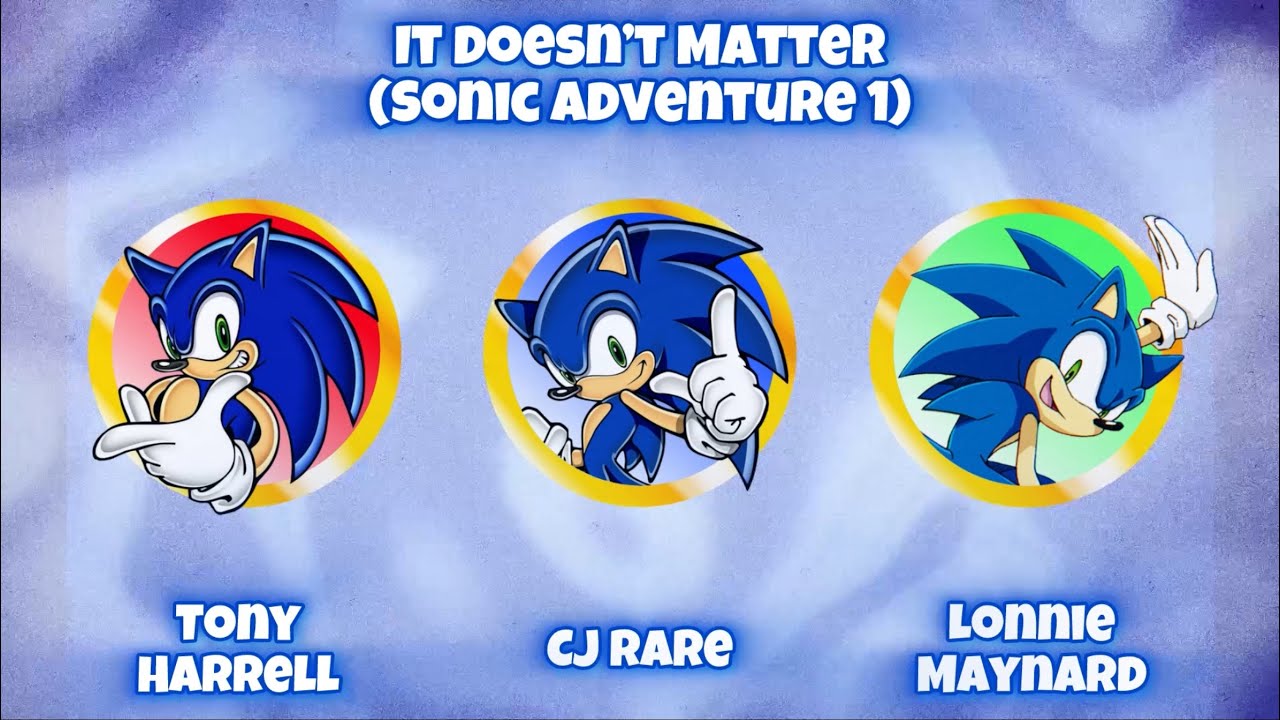 It Doesn&rsquo;t Matter -Trio mix- (Sonic Adventure 1)