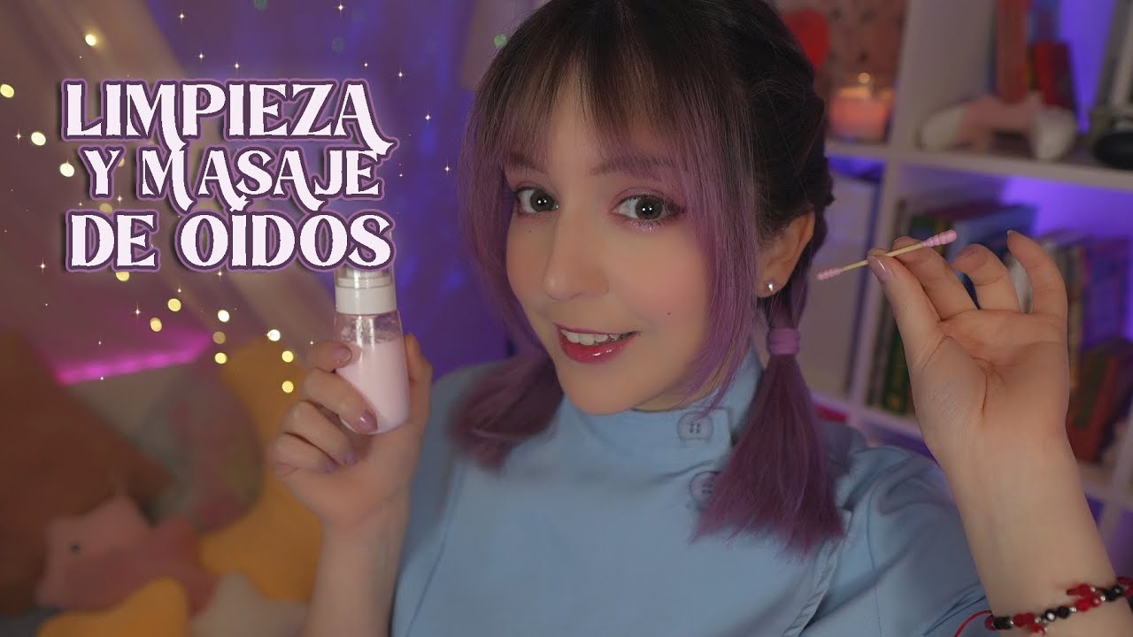 ⭐ASMR examen, limpieza y masaje de oídos 👂💤 | Relajación profunda para dormir