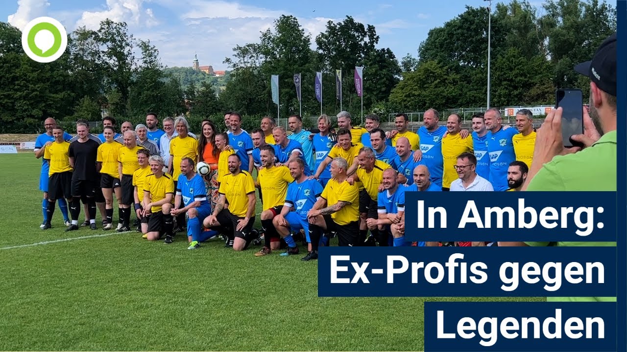 Benefizspiel in Amberg: Global United FC gegen Amberger Fußball-Legenden
