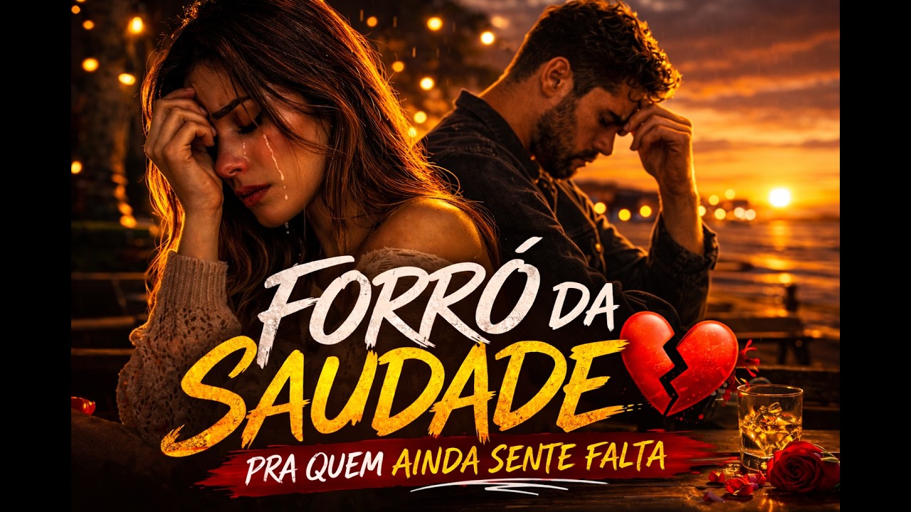 💔 1 Hora de Forró da Saudade | Pensando em Quem Foi Embora