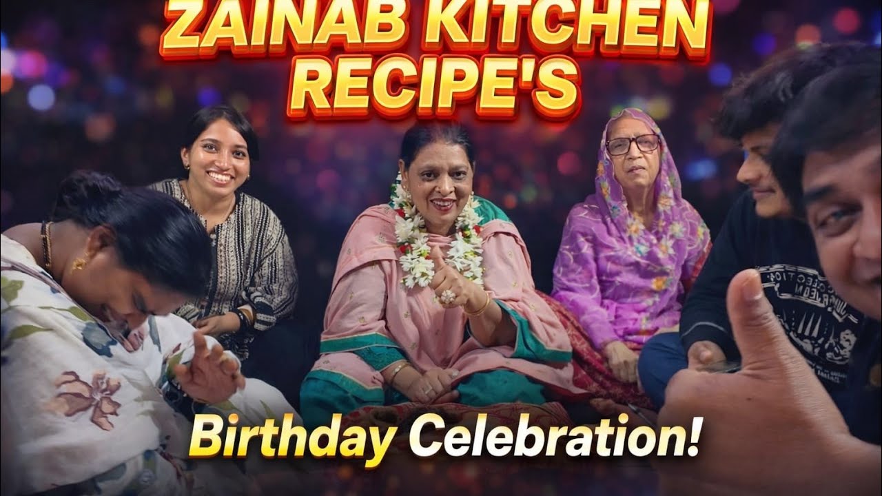Zainab Kitchen Recipe Birthday Celebration | My First Birthday Celebration | Funny Birthday Vlog