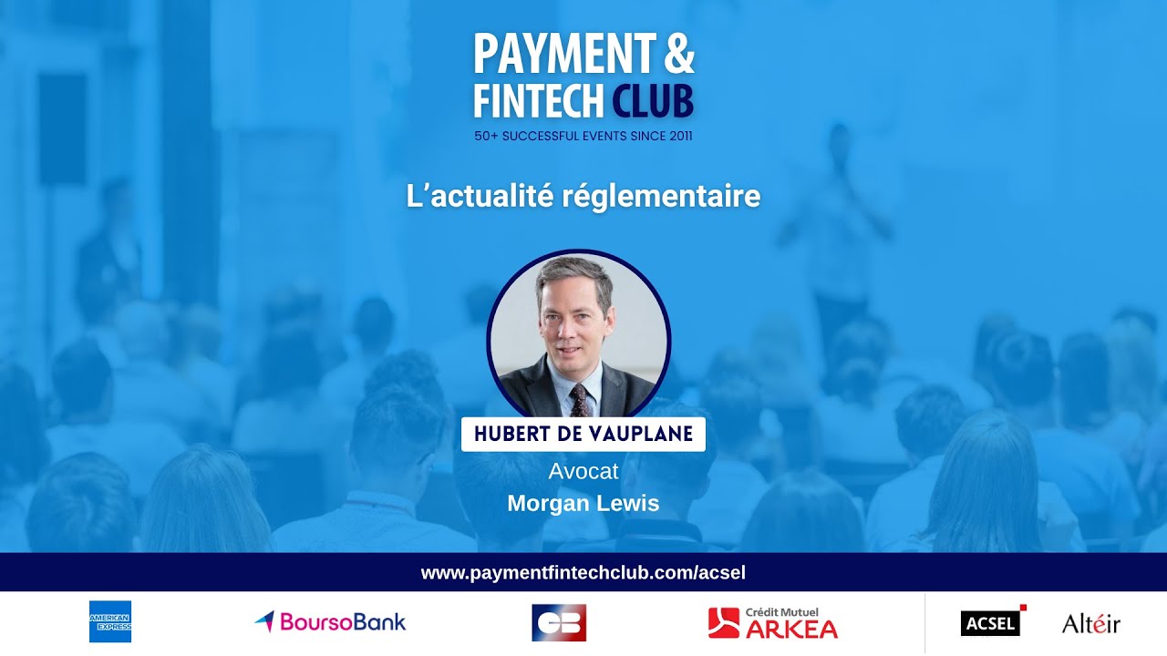 L'actualité réglementaire