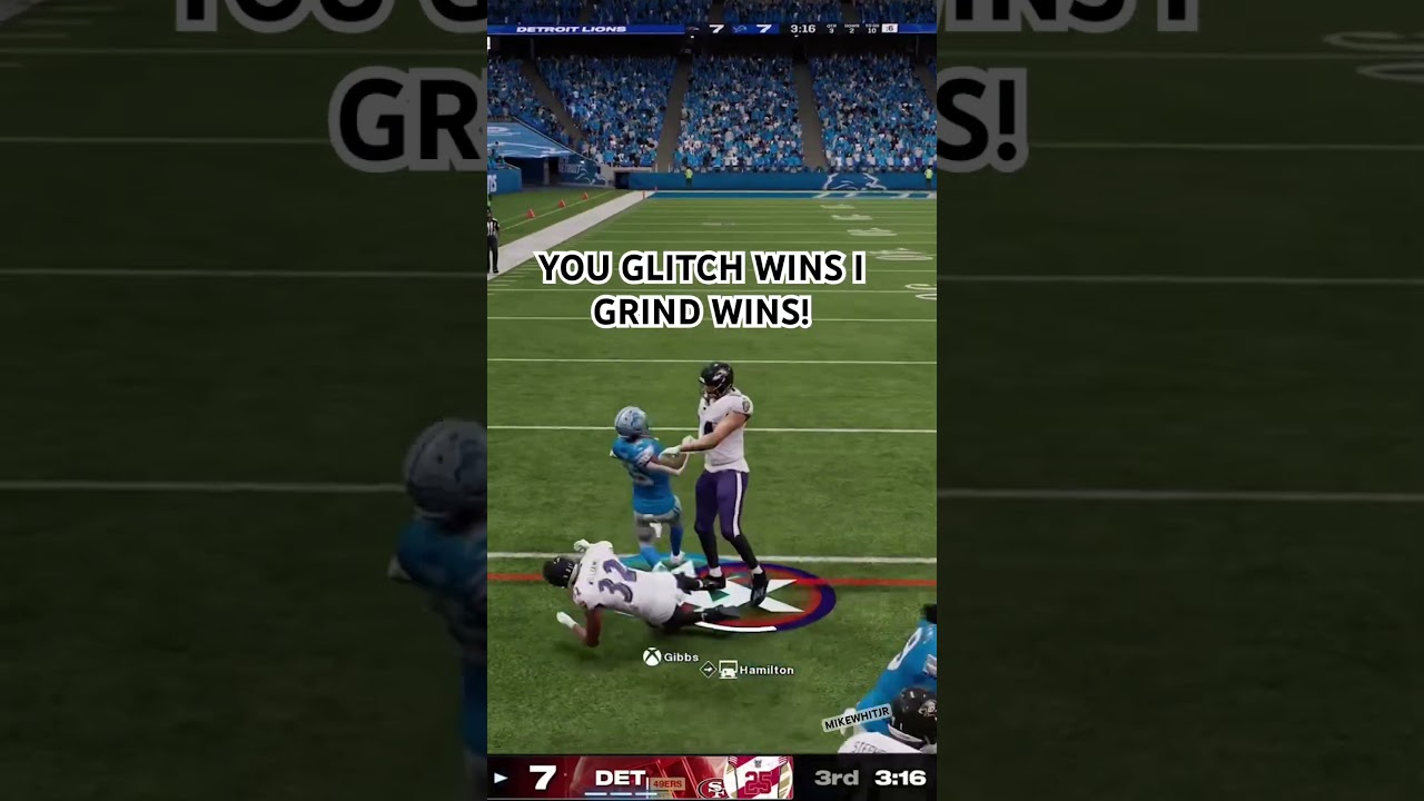 NAH THESE NOT OLD CLIPS IM RANKED #1 IN MADDEN 25 🔥! #madden25 #mikewhitjr