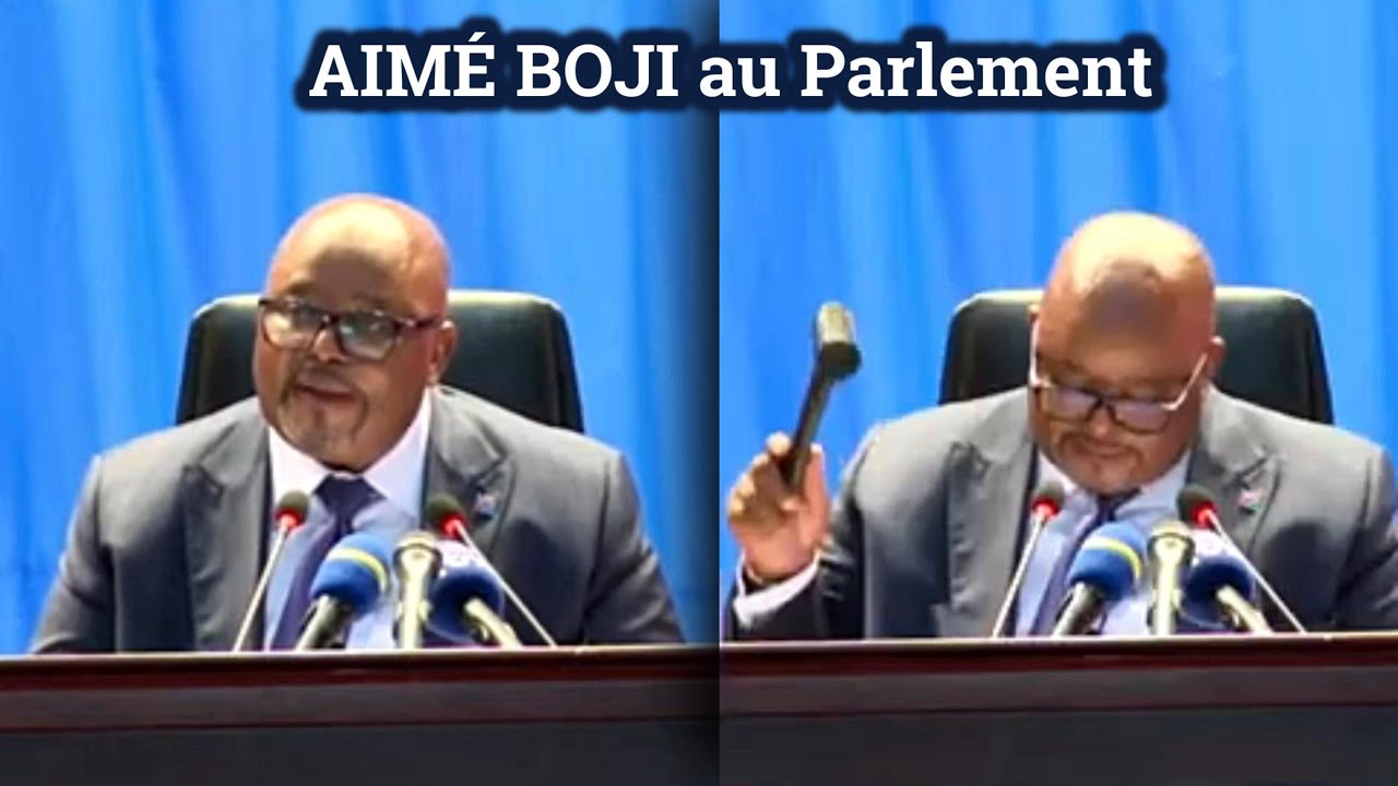 Premier Discours de Aim&eacute; BOJI &agrave; la t&ecirc;te de l&rsquo;Assembl&eacute;e Nationale, Pr&eacute;sident du Parlement de la RDC
