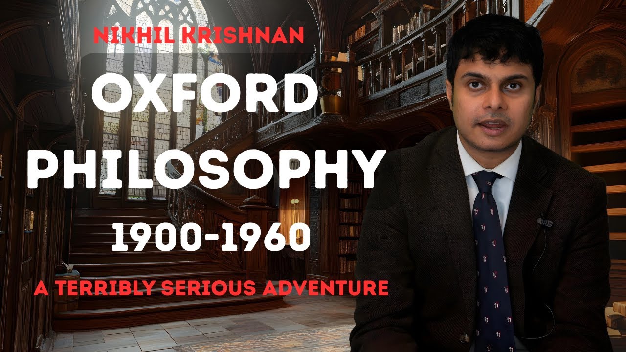 PHILOSOPHY AT OXFORD  Nikhil Krishnan