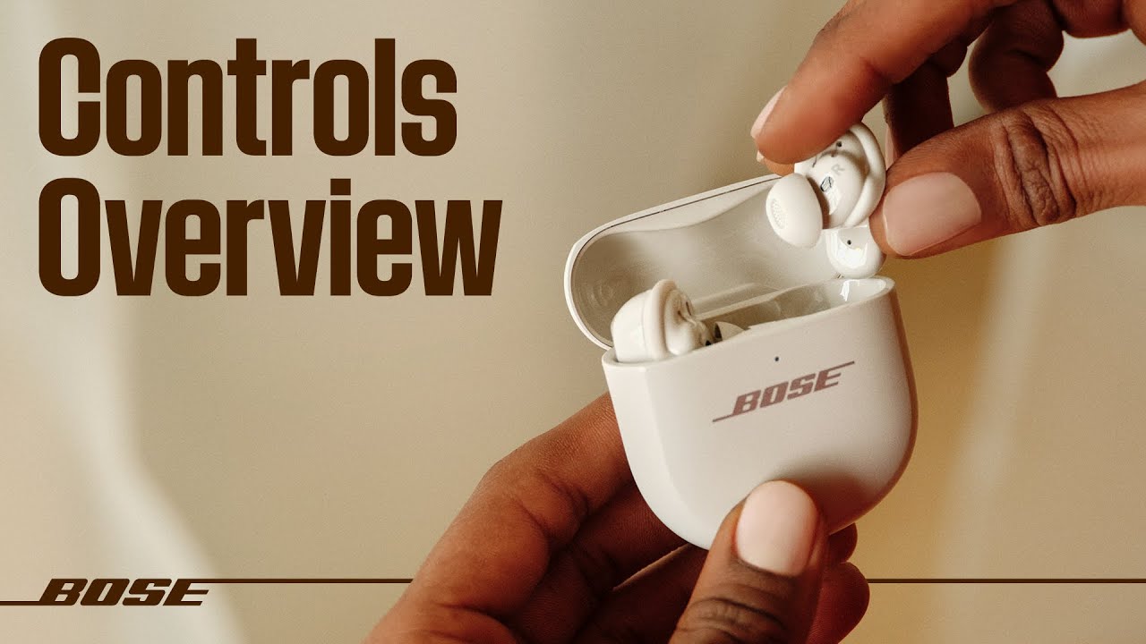 Наушники Bose QuietComfort Ultra (2-го поколения) – Обзор элементов управления