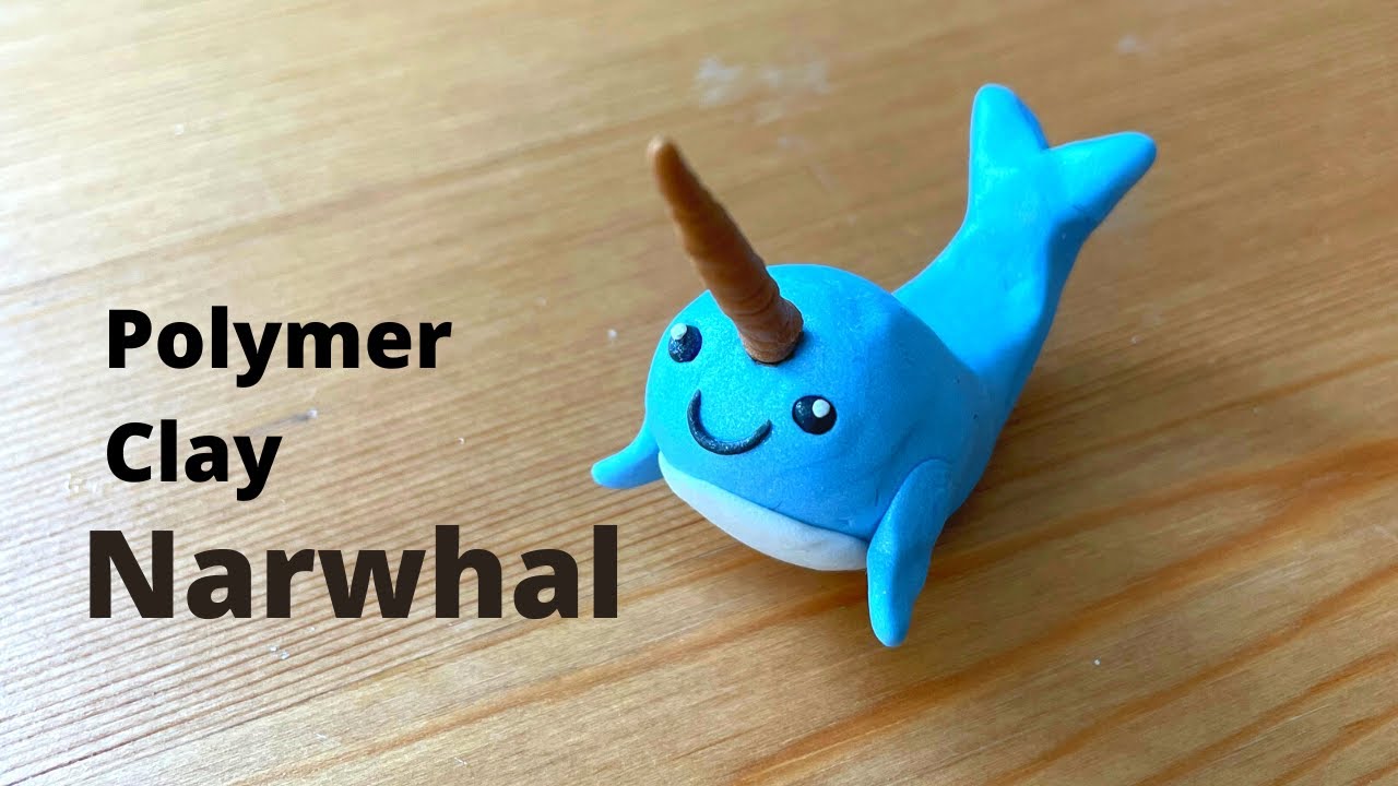 How to Make a Polymer Clay Narwhal