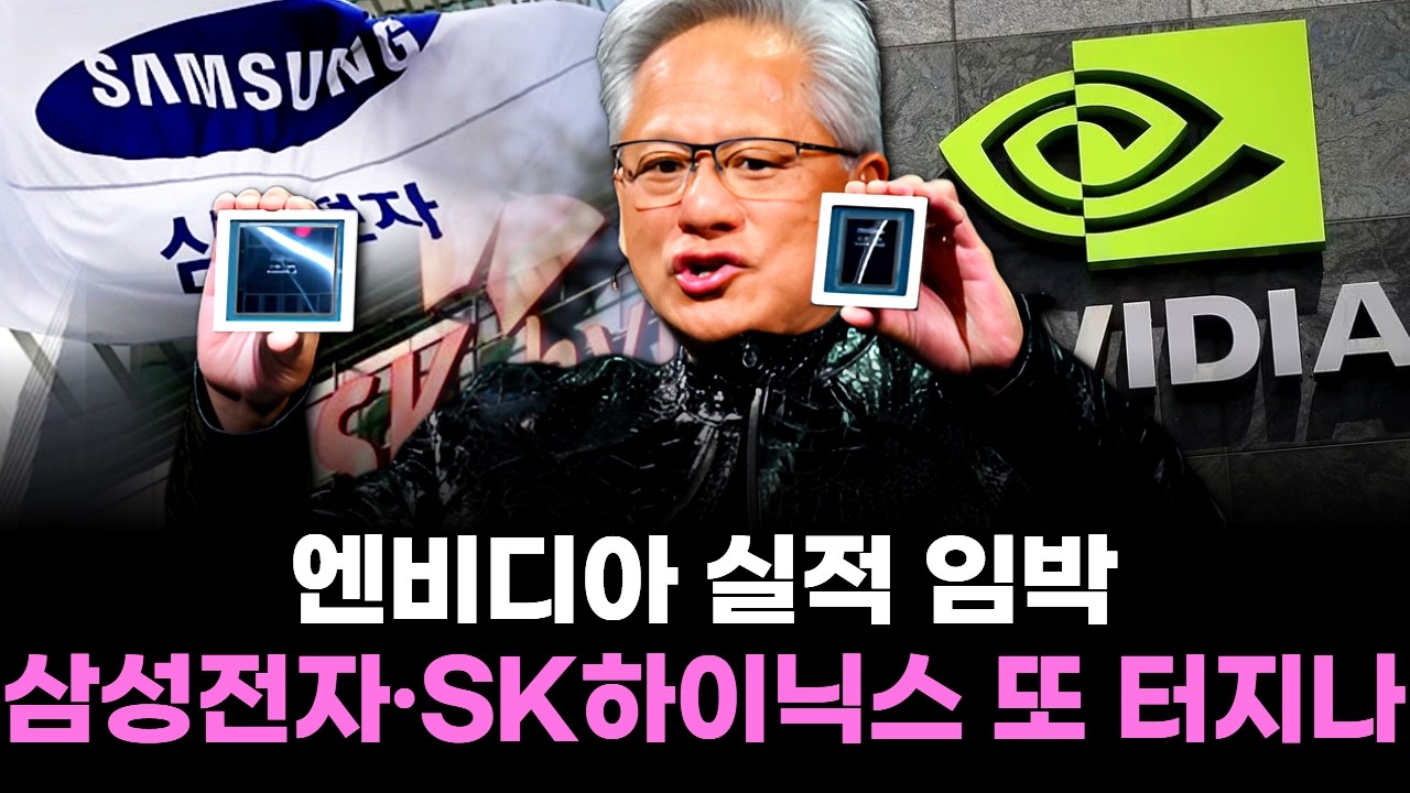 엔비디아 실적 임박…삼성전자·SK하이닉스 또 터지나