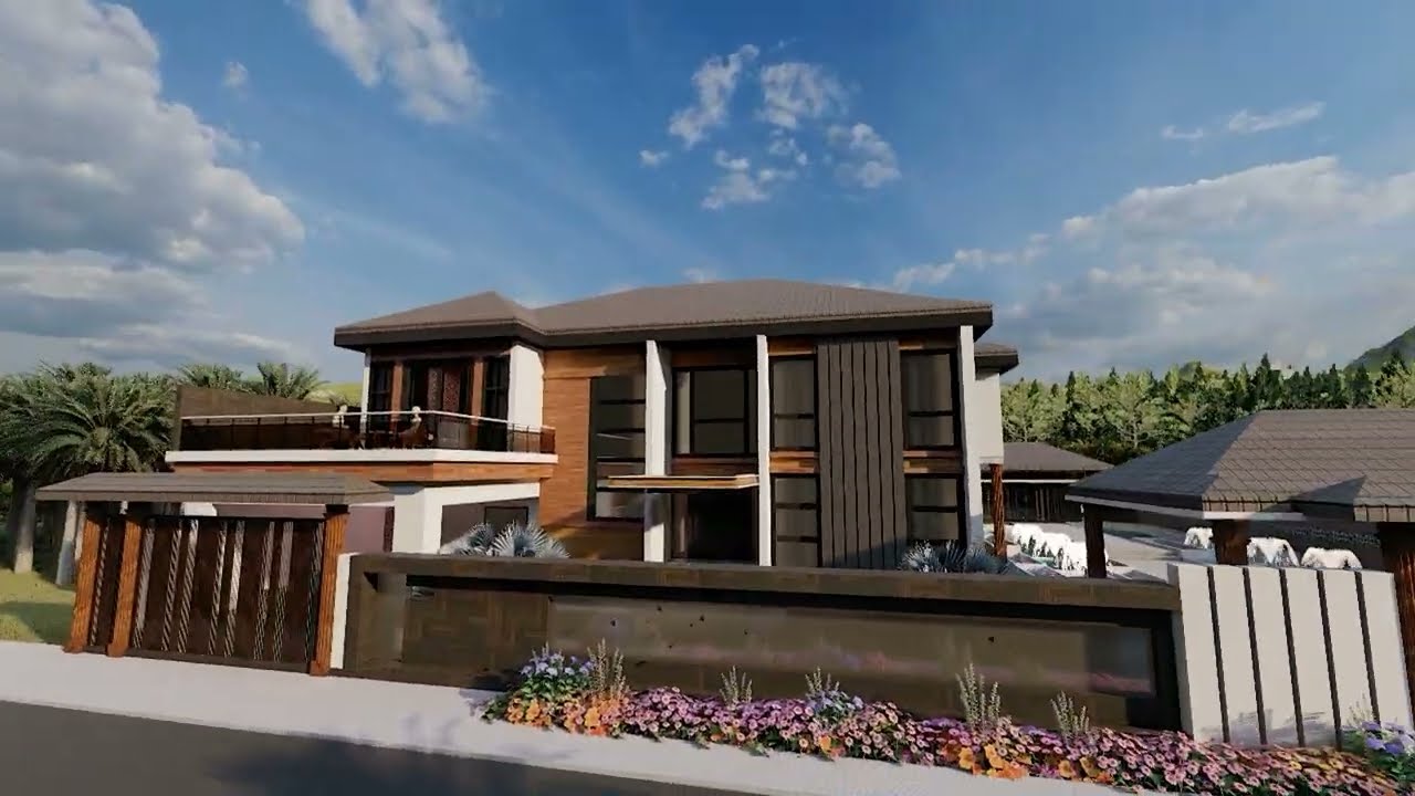 Modern House Design / 70x75 ft 2 Storey / 5 Bedrooms Family Home
