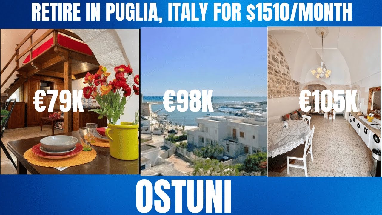 Retire in Puglia for Cheap Part 5 | Retire in Italy | Ostuni, Italy