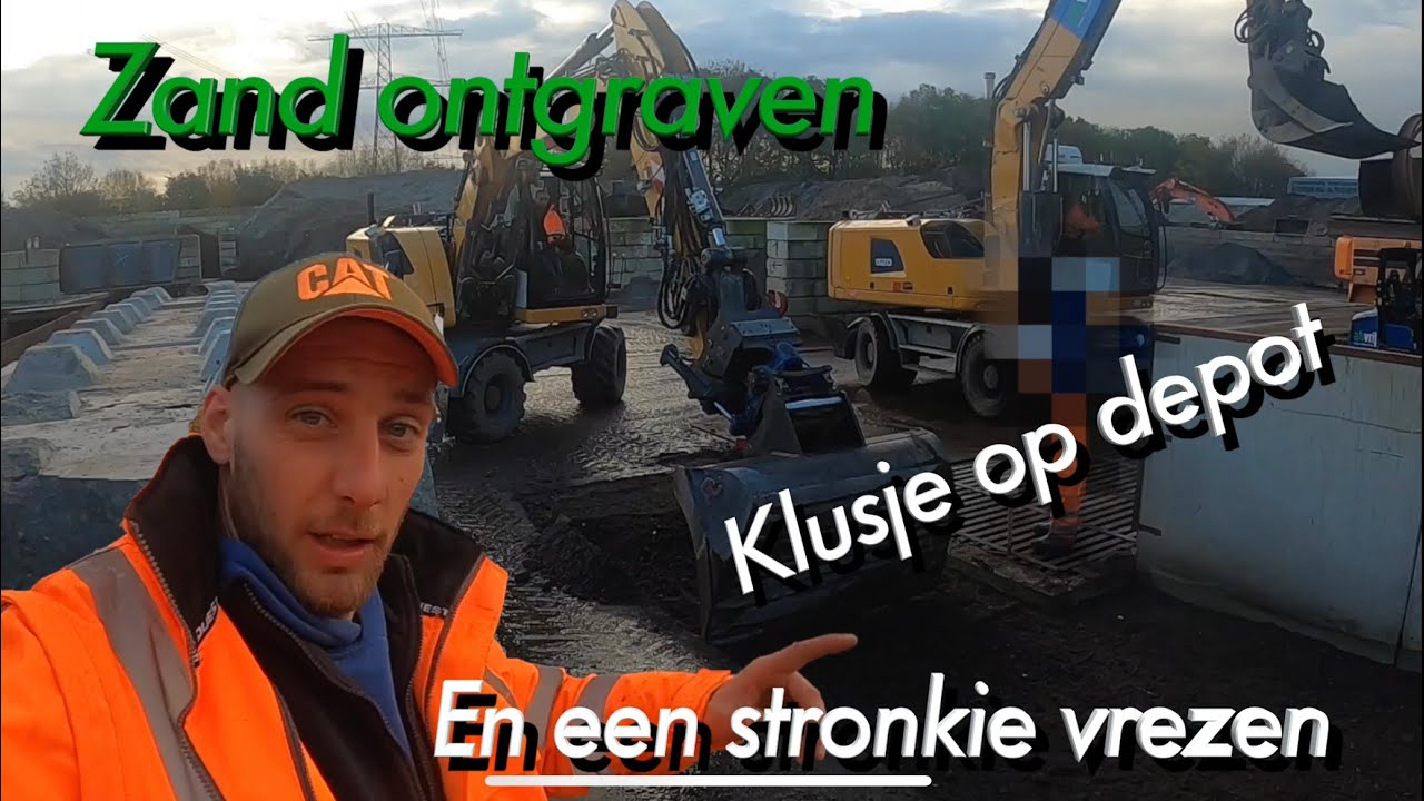 zand ontgraven, klusjes op het depot en nog ff stronken vrezen #55