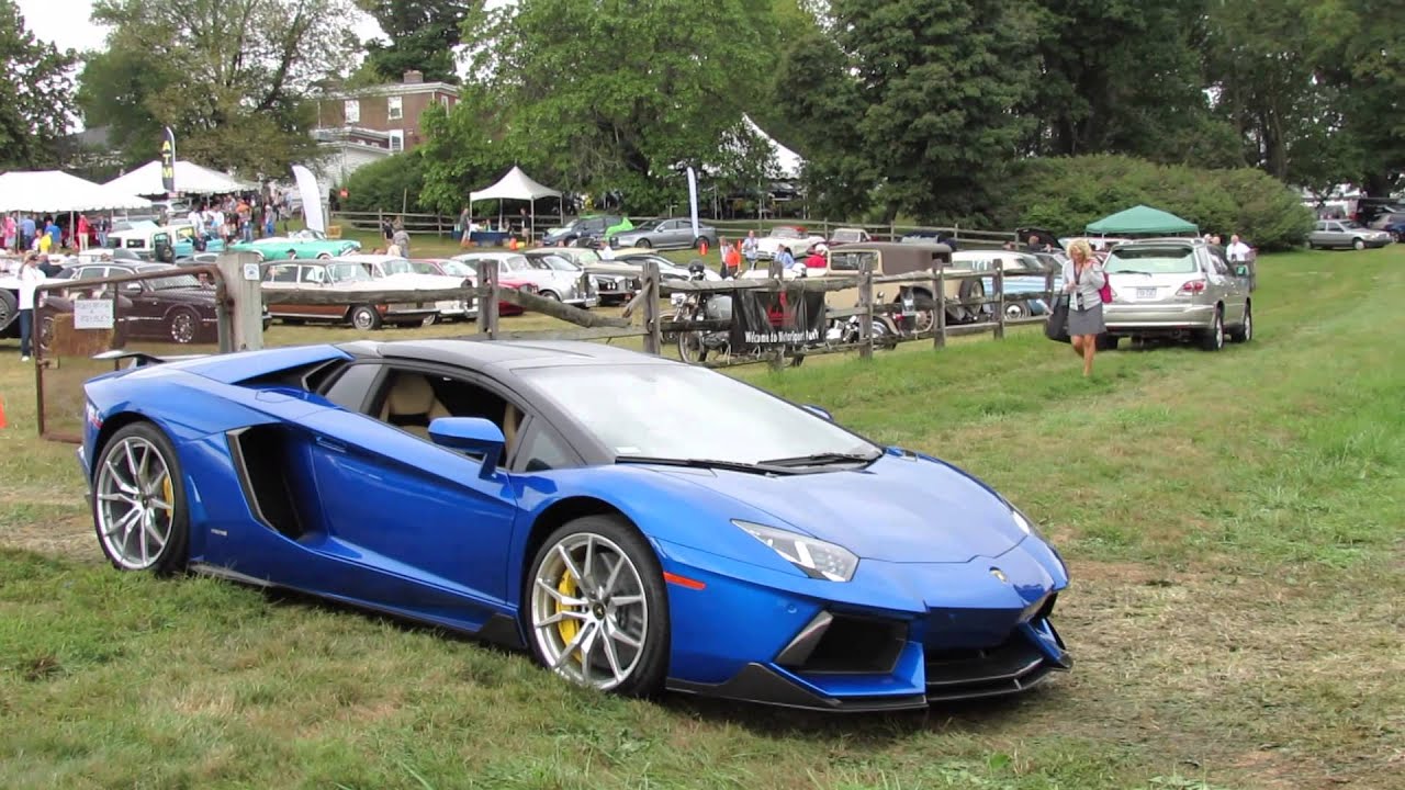 Exotic Car Sounds at Radnor Hunt