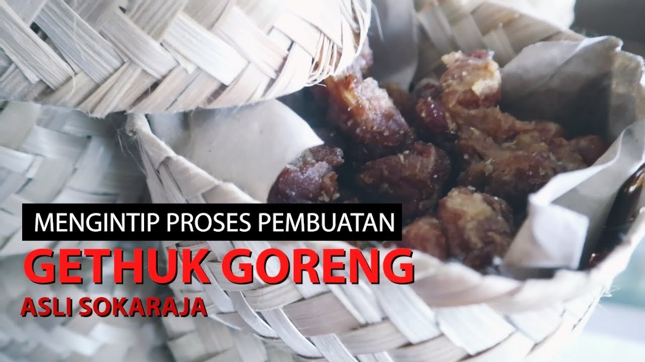 (Ganjar Pranowo Vlog) Mengintip Proses Pembuatan Gethuk Goreng Asli Sokaraja
