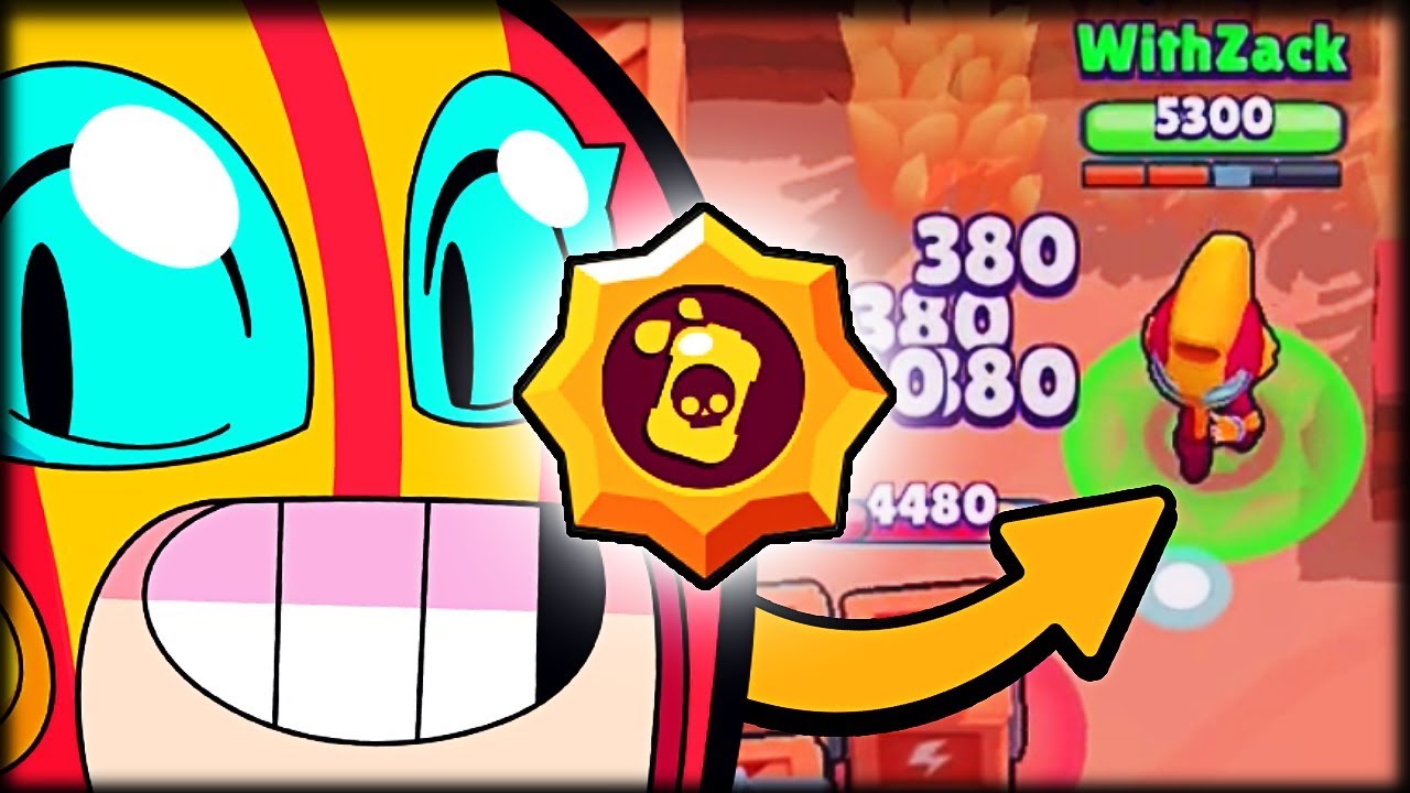 CONSIGO LA NUEVA HABILIDAD ESTELAR DE MAX en Brawl Stars - WithZack