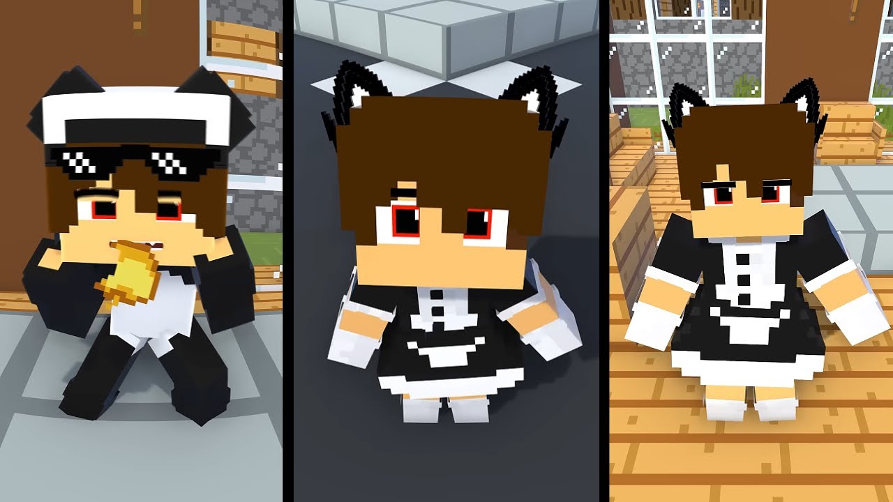The Minecrafts Dark Linga Guli Guli Chibi Boys Dance || Minecrafts Mix