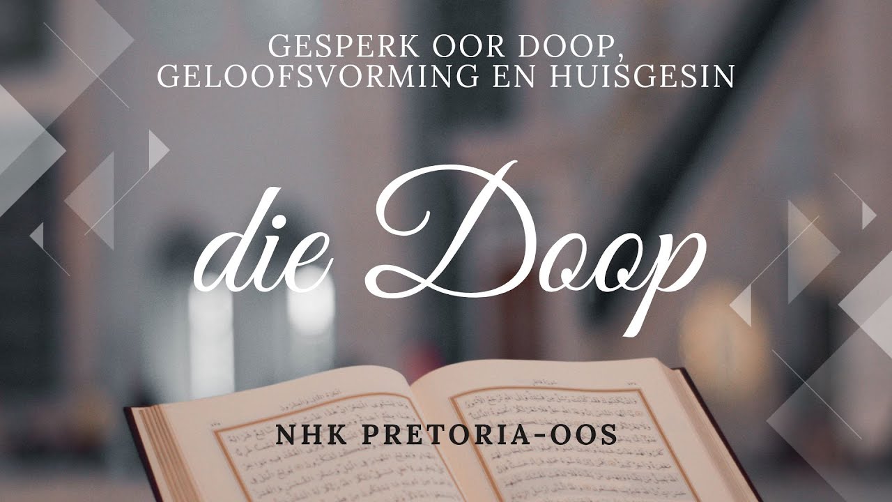 Die Doop: Die 1ste 1000 dae van jou kindjie se lewe -Freda Wilkens