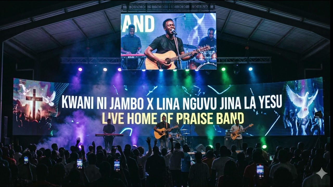 SWAHILI PRAISE SONGS HOME OF PRAISE BAND LIVE