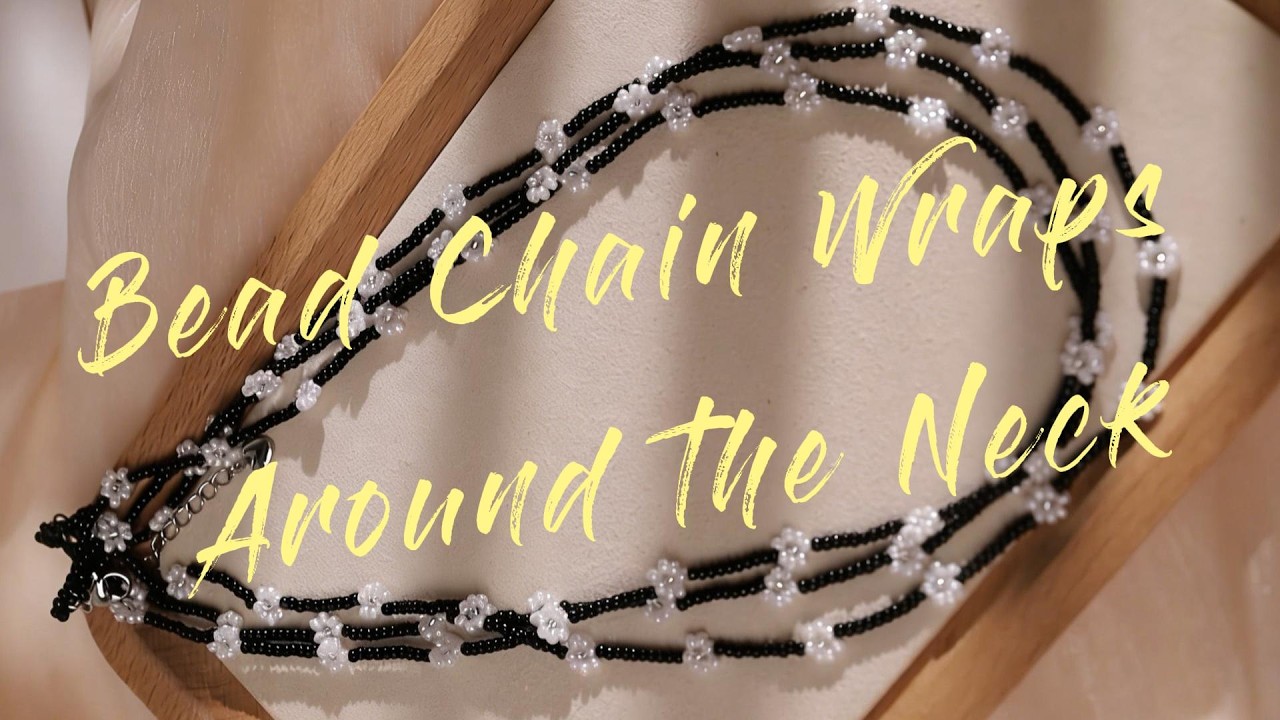 指尖造花 珠鏈繞頸～Create Flowers with Fingertips, Bead Chain Wraps Around the Neck