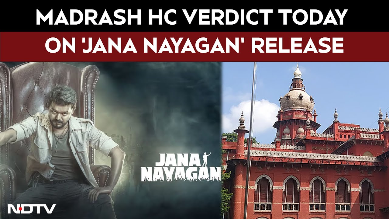 Jana Nayagan | Madras High Court Set To Announce Verdict On 'Jana Nayagan' Theatrical Release