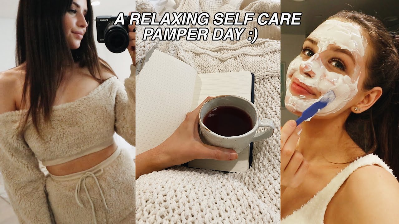 relaxing self care pamper day :) (and exciting news!!)