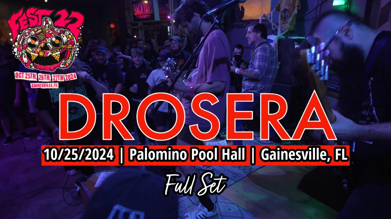 2024-10.25 Drosera @ the Palomino Pool Hall (Gainesville, FL) | [FULL SET]
