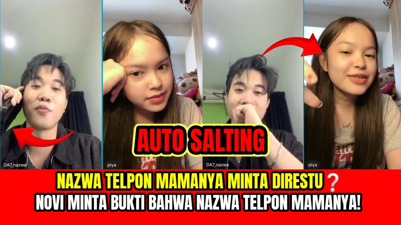 AUTO SALTING❗️NAZWA TELPON MAMANYA MINTA DIRESTUI, NOVI MINTA BUKTI BAHWA NAZWA TELPON MAMANYA‼️