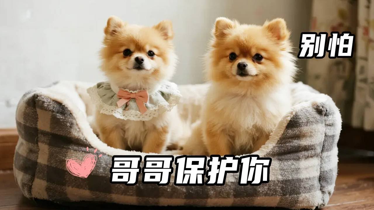 隔壁情侣吵架把小狗弃养在角落，好心人领养回家，后续事发让他又怒又喜，内情太戳心！#博美