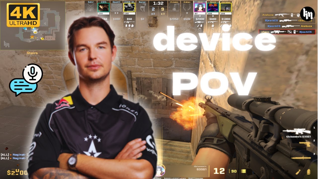 device FACEIT POV w/Staehr & stavn (mirage) | FACEIT 3500 Elo | Jun 26, 2025 | CS2 POV/DEMO