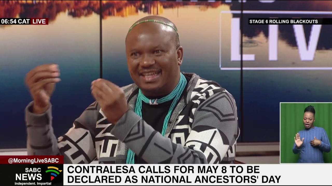 CONTRALESA calls for May 8 to be declared National Ancestors' Day: Zolani Mkiva