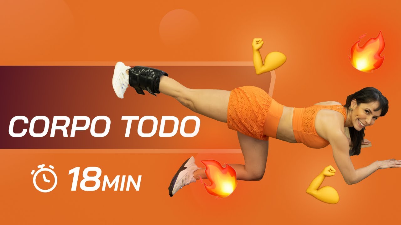 Treino para tonificar corpo todo em casa- Fácil e completo - Carol Borba