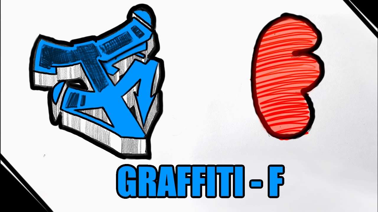 dibuja tu Letra F - avanza en el graffiti #graffiti