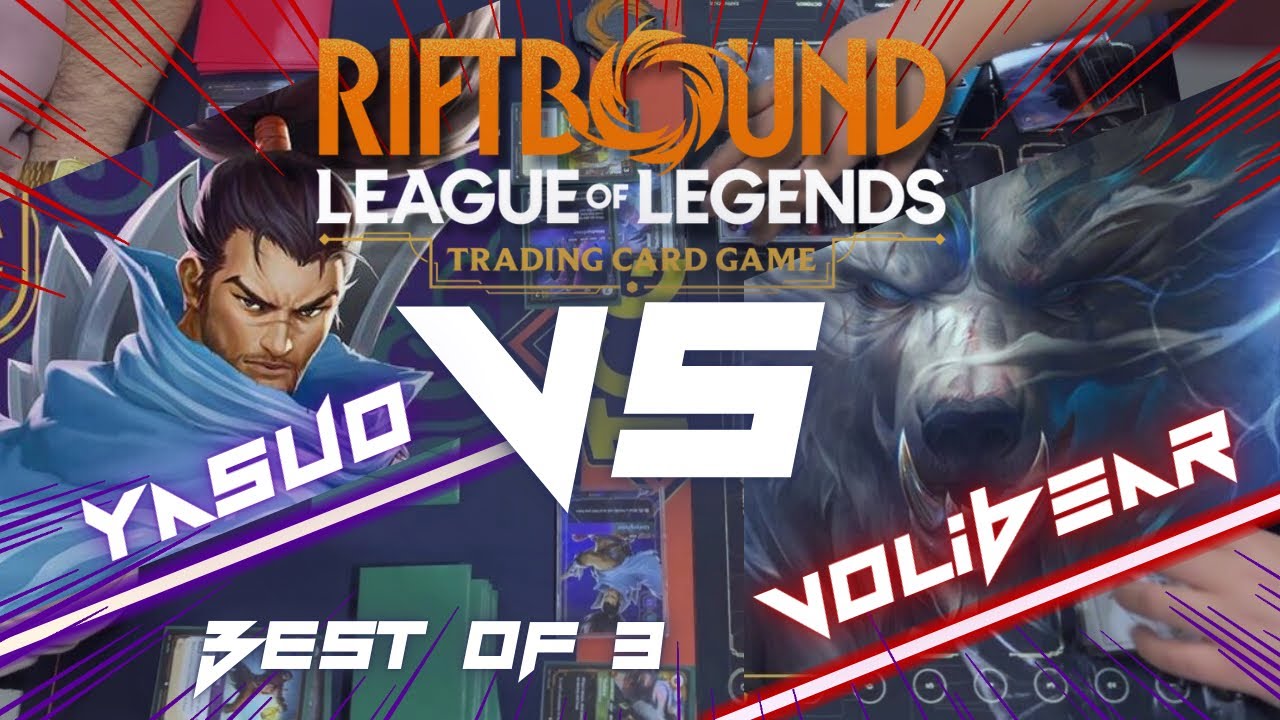 Yasuo vs Volibear | Riftbound TCG | Nexus Night BO3