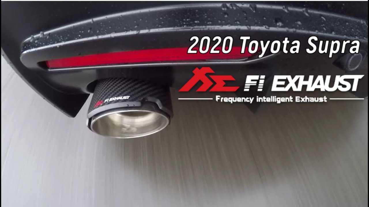 Frequency Intelligent Turbo-Back Exhaust (2020 TOYOTA SUPRA)