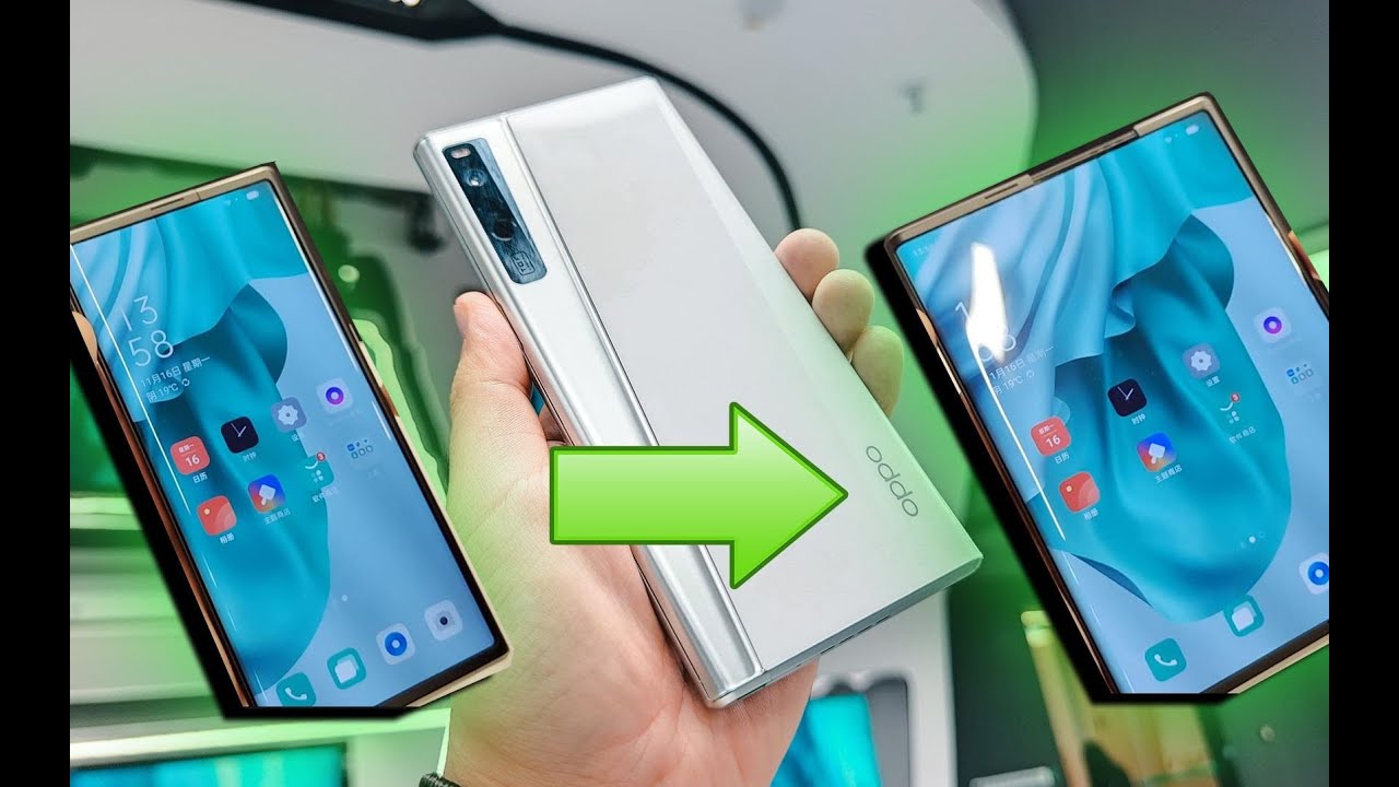 OPPO X 2021 Rollable Concept Phone First Look! [CN]