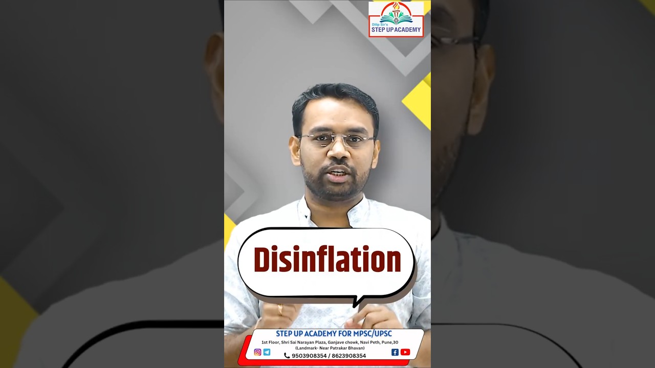 Disinflation, Deflation, Stagflation & Reflation Explained | Economics by Bhushan Sawant Sir