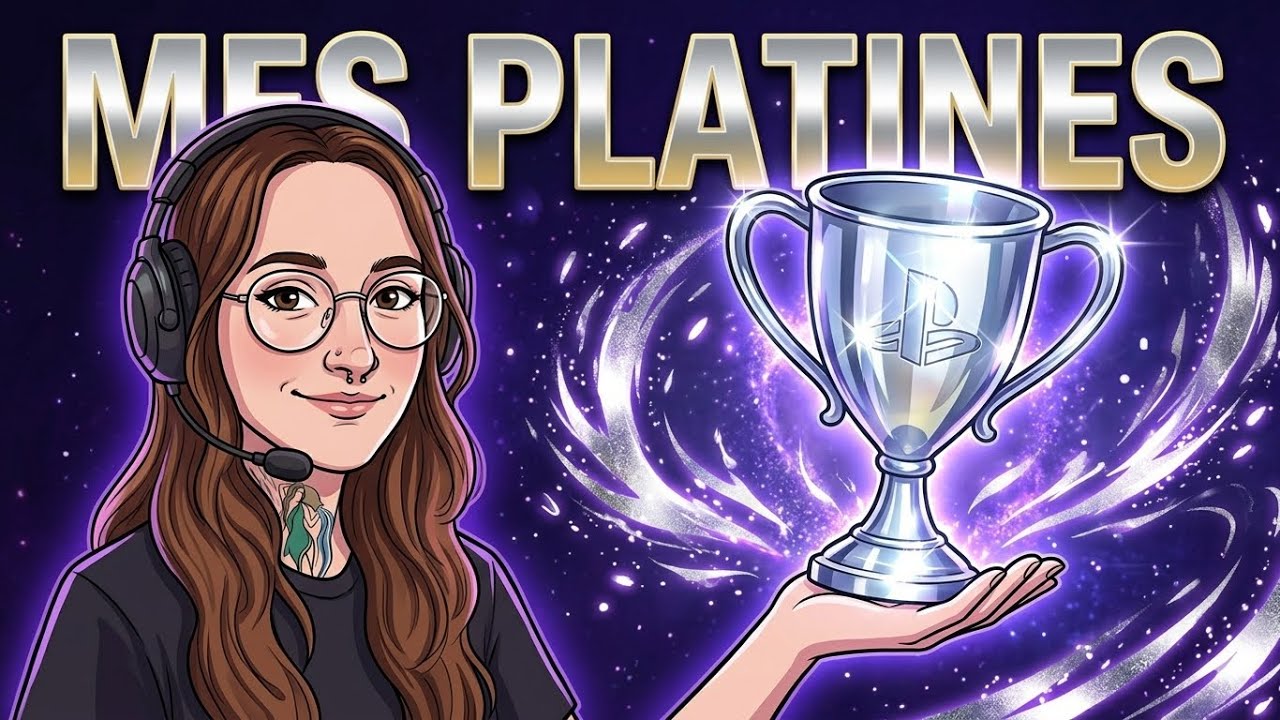 Présentation de mes Trophés Platine !