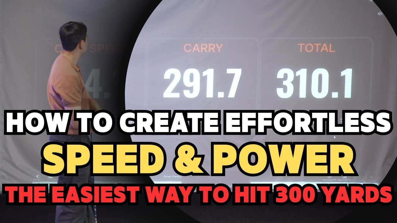 The Easiest Way to Build an Effortless Golf Swing (Hit 300 Yards!)