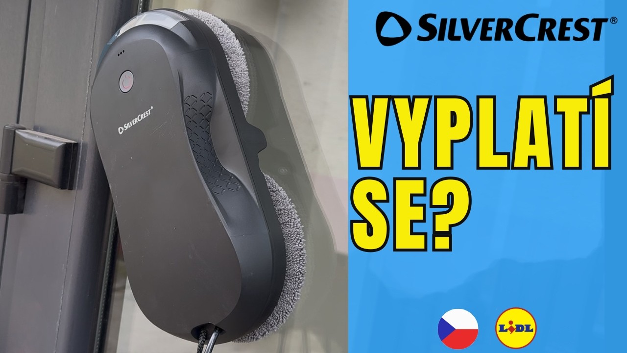 ROBOTICKÝ ČISTIČ OKEN SilverCrest SFSR 72 A1 ČEŠTINA ČESKÁ REPUBLIKA LIDL
