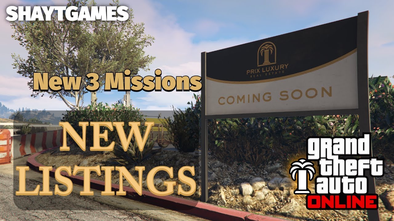 GTA Online: все новые миссии по продаже недвижимости (Prix Luxury Real Estate) [Соло/Сложно]