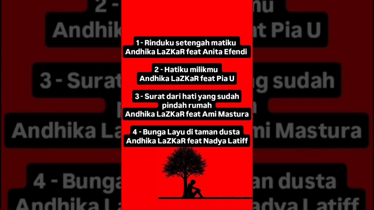 ALL IDEA MUSIC & LYRICS LAGU Andhika LaZKaR 