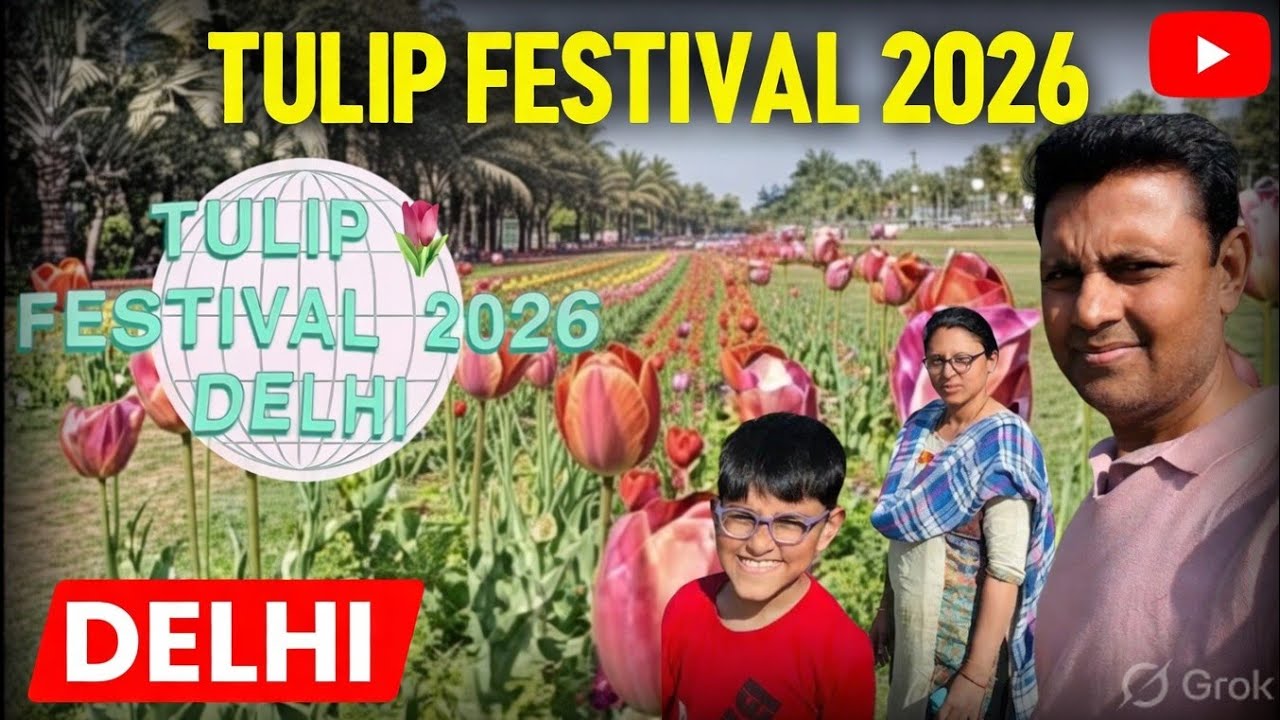 Tulip Festival 2026 Delhi 
