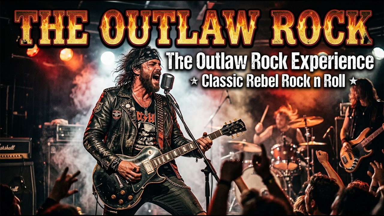 Best Music The Outlaw Rock 🎸 The Outlaw Rock Experience 🔥 Classic Rebel Rock n Roll