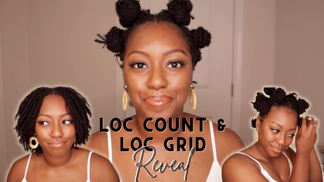 My Loc Count & Loc Grid Revealed| DIY Microloc Journey